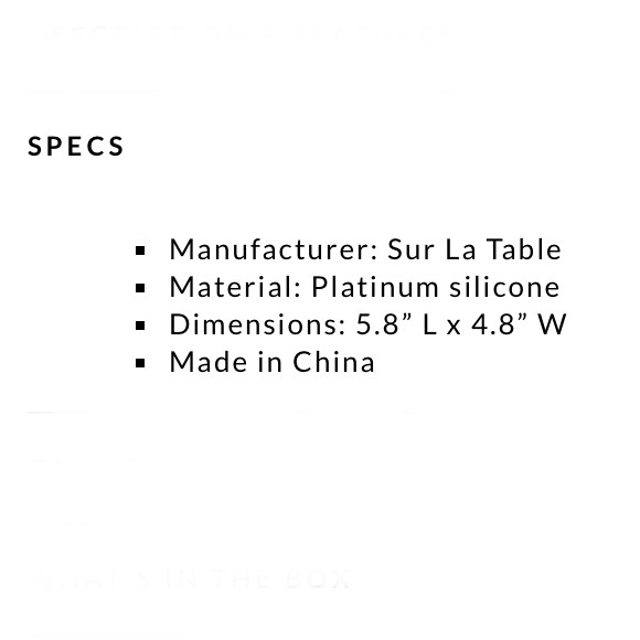 NEW! “XO” Pancake & Egg Molds, Sur La Table, Brand New in Box, FABULOUS - Picture 5 of 15